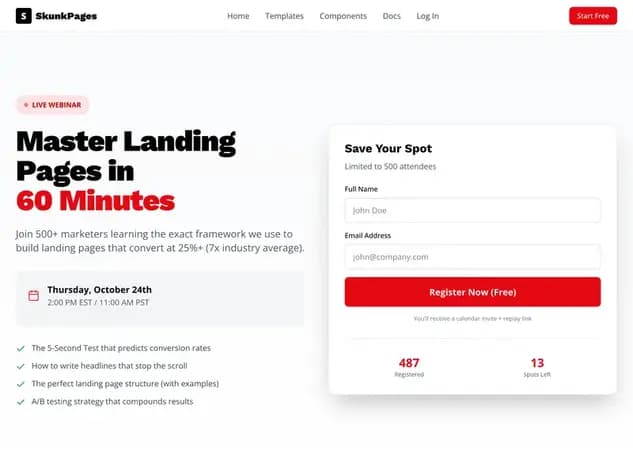 Webinar Registration